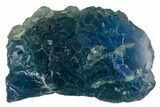 Blue-Green Stepped Fluorite Crystal Cluster - China #114023-1